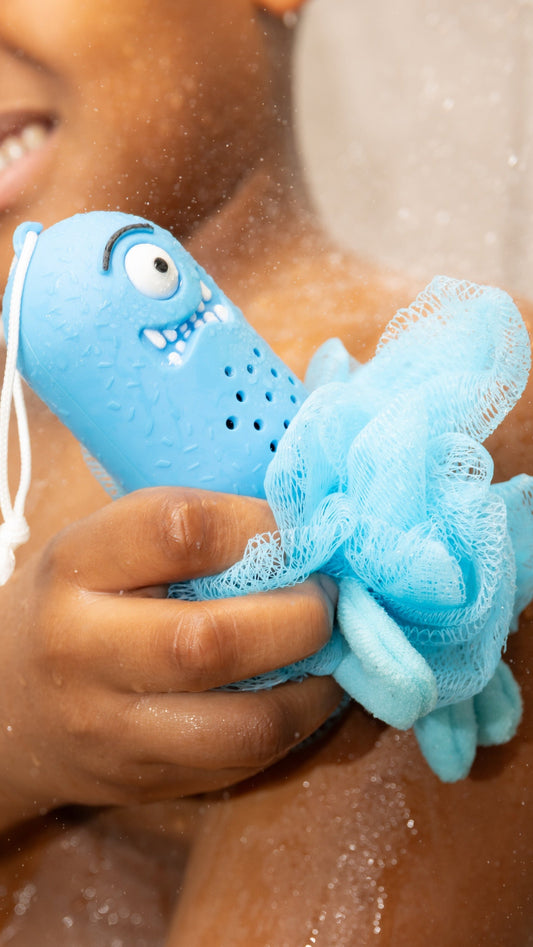 The Loo Boo Scrub - Eli E. Coli (Blue)