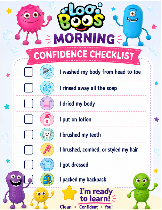 Loo Boos Morning Confidence Checklist